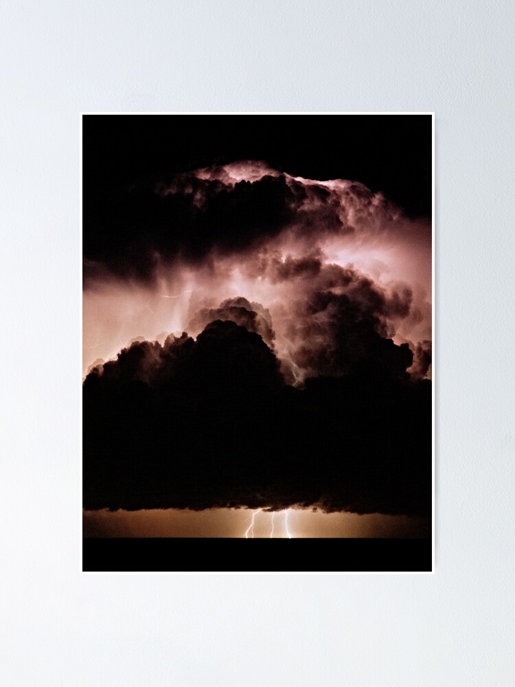 Alternate view of Night storm at sea Poster