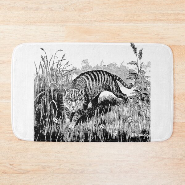 Item preview, New Zealand History | The slinking form of a large grey cat. designed and sold by extremeinfinite.