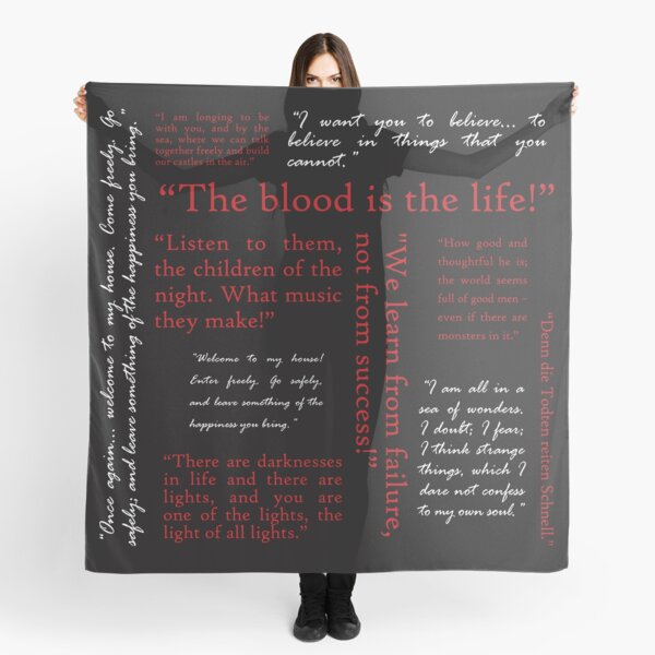 Item preview, Dracula Quotes - The Blood is the Life! designed and sold by mymymagic.