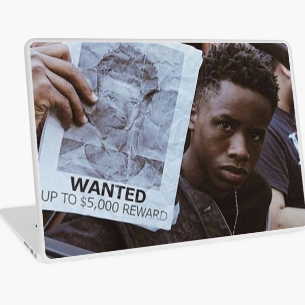 "Tay K Wanted" Laptop Skin by Bluey0120 | Redbubble