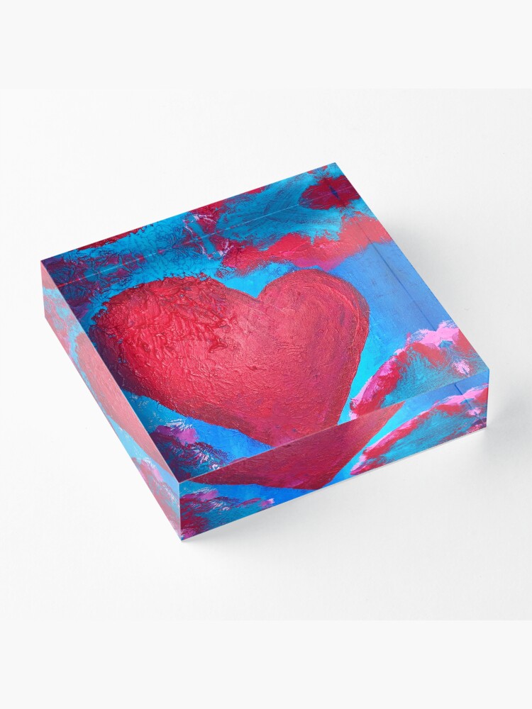 Alternate view of My Heart Is Yours Acrylic Block