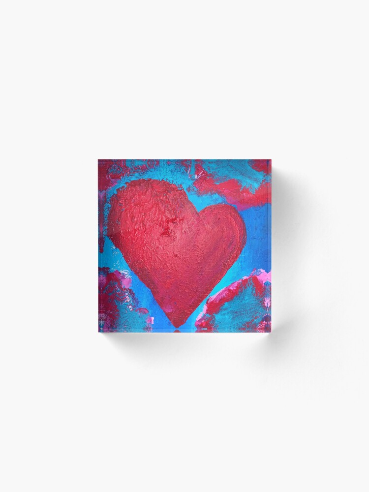 Alternate view of My Heart Is Yours Acrylic Block