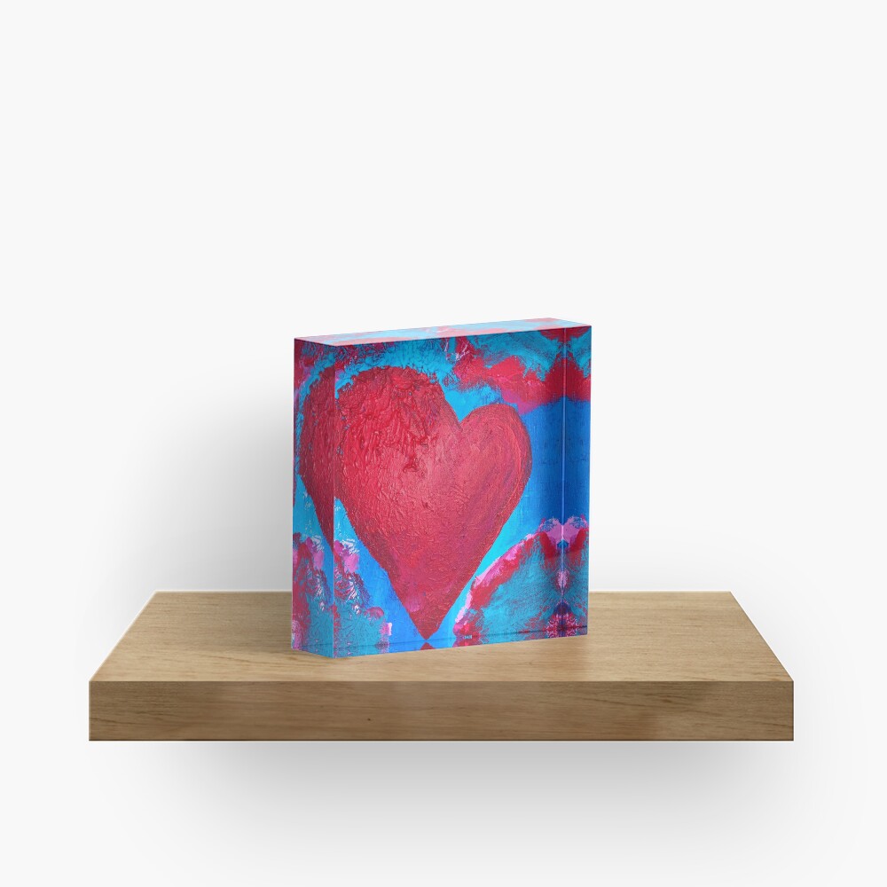 My Heart Is Yours Acrylic Block