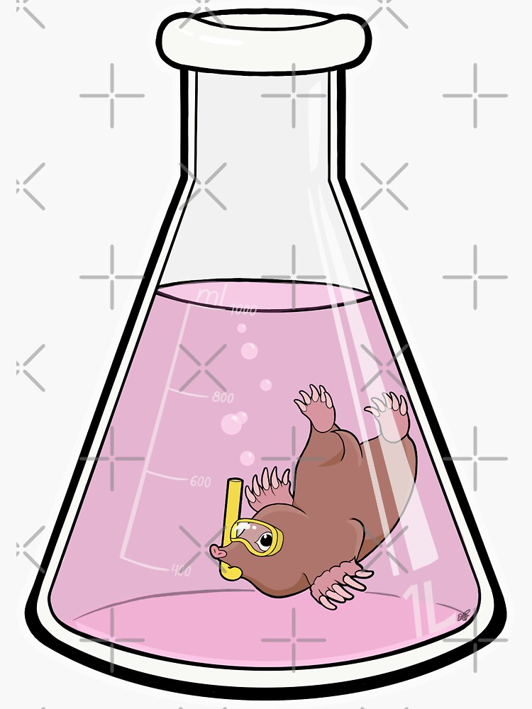 1 Mol(e)ar Solution (no background) by thecreativenerd