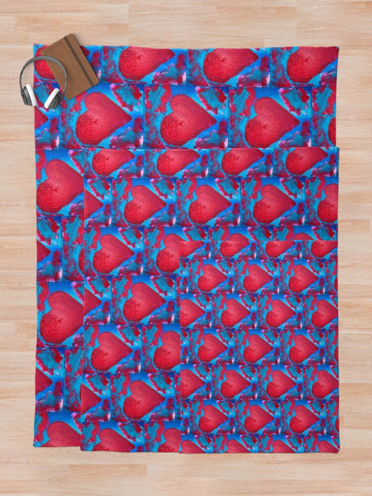Alternate view of My Heart Is Yours Throw Blanket