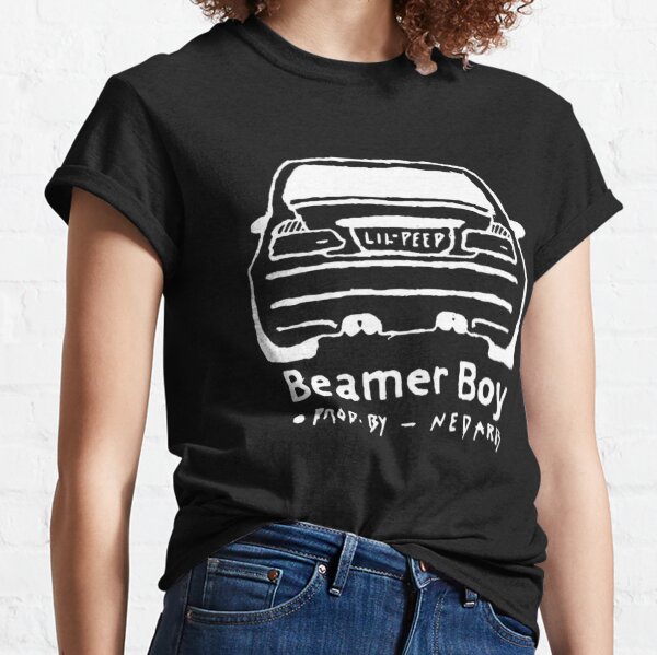 Lil Peep Beamer Boy Coche Camiseta clásica
