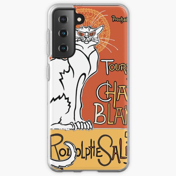 Le Chat Blanc Phone Cases Redbubble