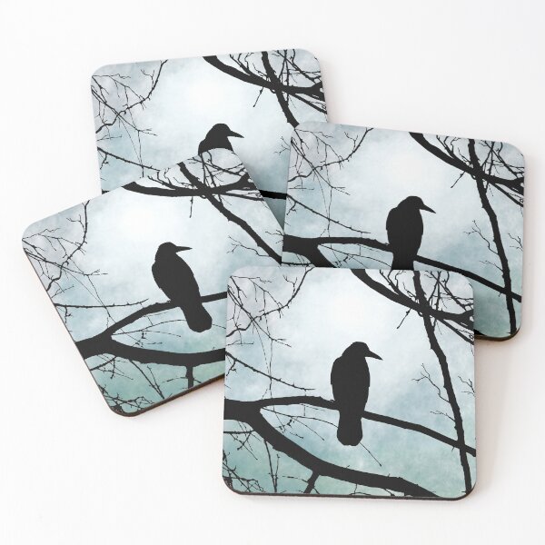 Item preview, Bird 77 Crow Raven designed and sold by artbylucie.