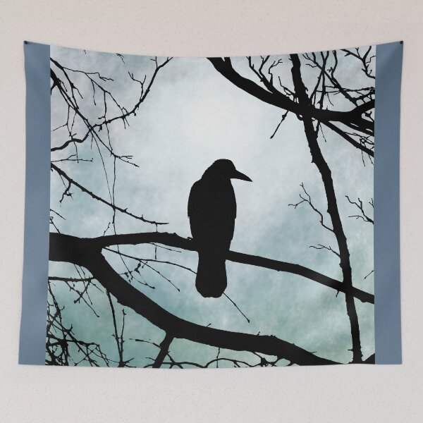Item preview, Bird 77 Crow Raven designed and sold by artbylucie.
