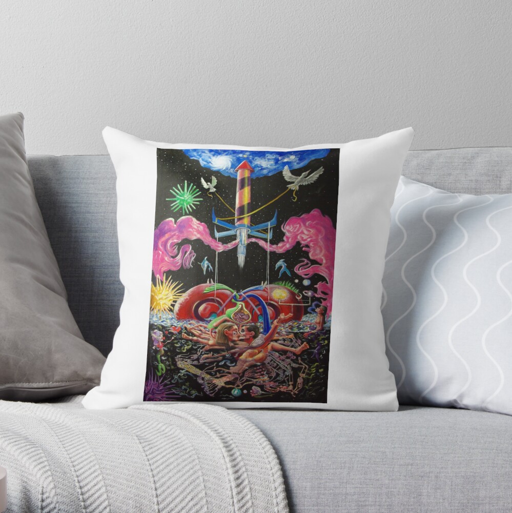 Item preview, Throw Pillow designed and sold by RetinalKandy.