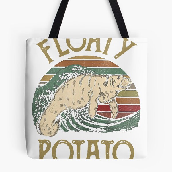 Item preview, Floaty potato surf vintage shirt designed and sold by HarrietMesser.