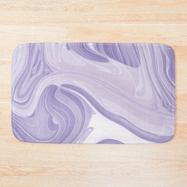 Item preview, preppy pastel lilac purple marble swirls mid century modern  designed and sold by LEILA ART SPACE.