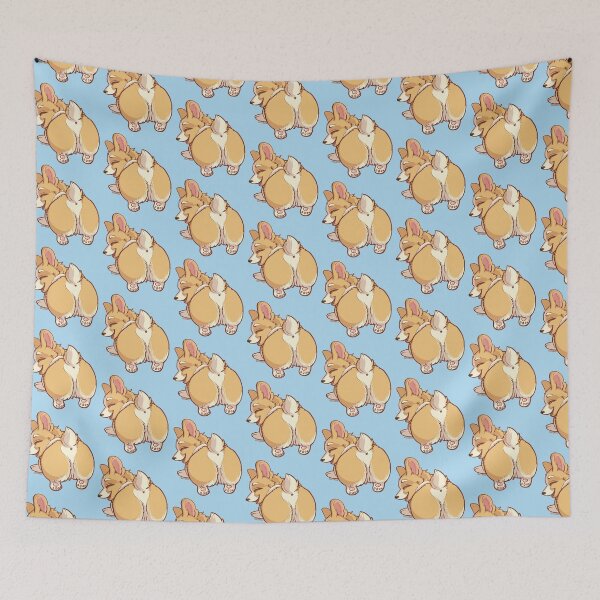 Item preview, Corgi Butt (Blue) designed and sold by Toxidevyne.