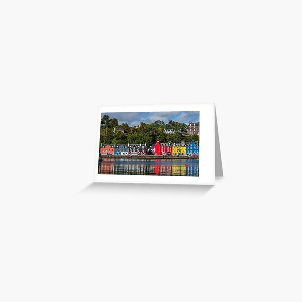 Colourful Tobermory Greeting Card