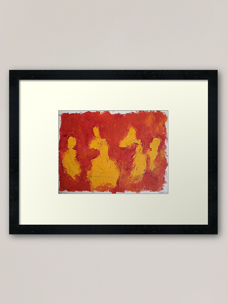 Thumbnail 2 of 7, Framed Art Print, The Table designed and sold by Jon Stevenson.
