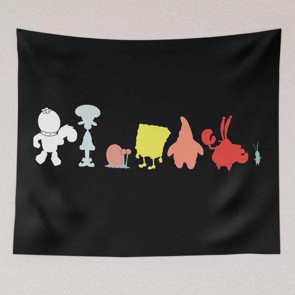 Item preview, Bikini Bottom Silhouettes designed and sold by ESKAI11.