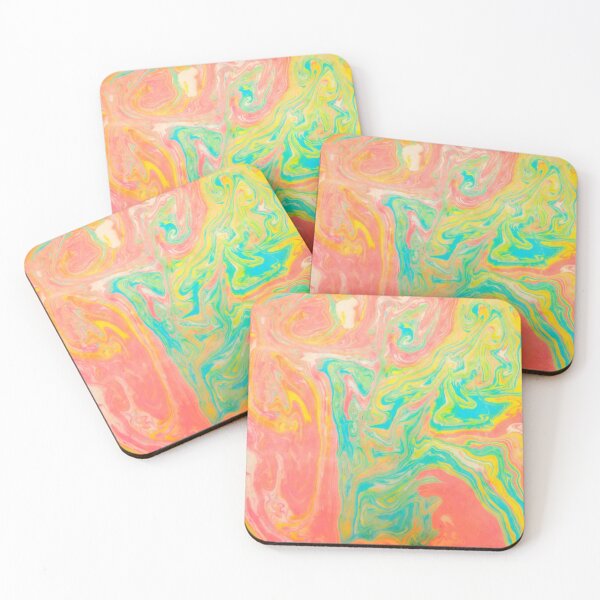 Item preview, Marbled bright colors designed and sold by Claire P.
