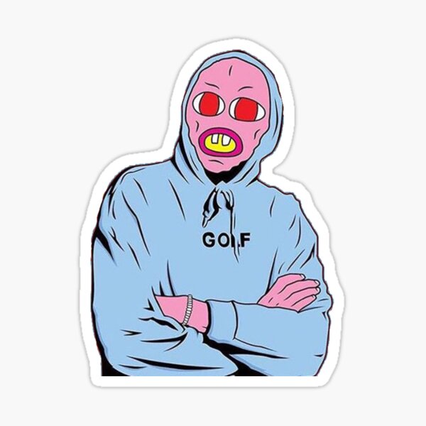 Golf - Tyler, the Creator  Sticker for Sale by myaaemaa