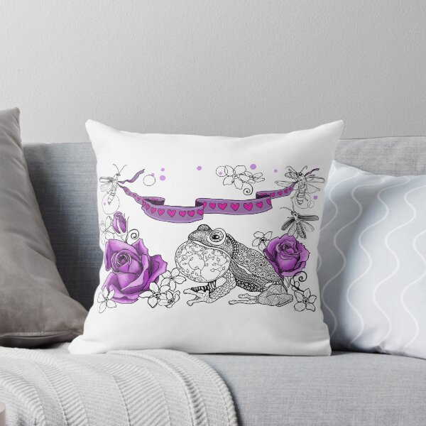 Item preview, Frog and Fireflies Valentine designed and sold by mernstw.