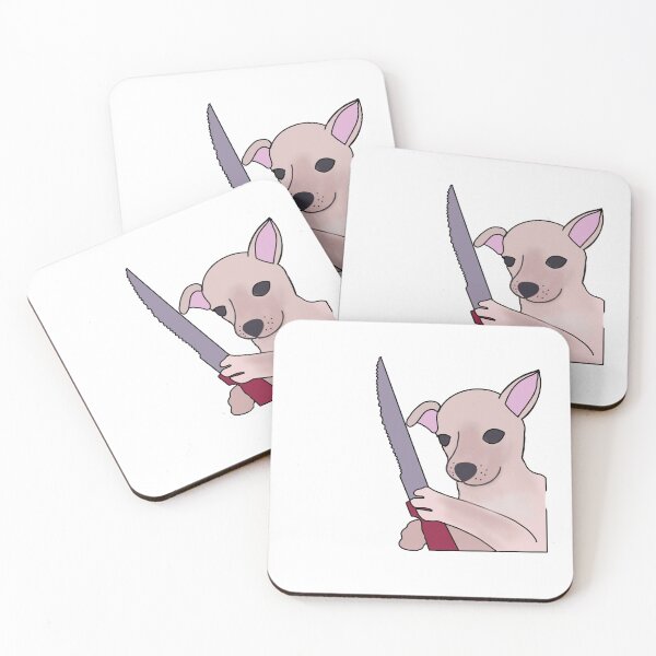 Item preview, Chihuahua with a knife designed and sold by becca341.