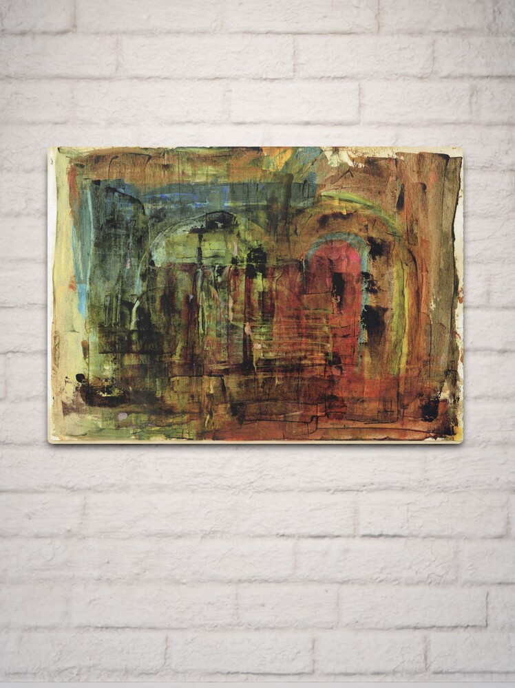 Thumbnail 2 of 4, Metal Print, The Garden designed and sold by Jon Stevenson.