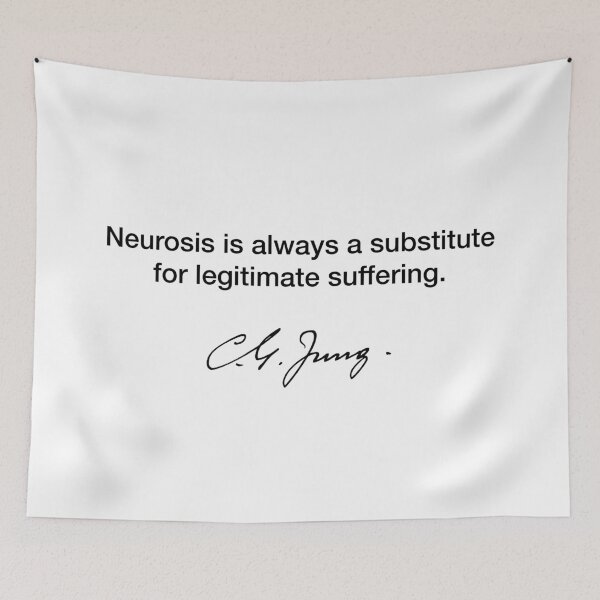 Item preview, Carl Gustav Jung Quote designed and sold by Modestquotes.
