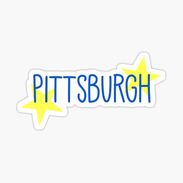 "pitt" Sticker for Sale by laineyrebecca Redbubble