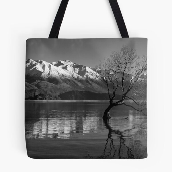 Item preview, Wanaka Lake Tree 6 B&W designed and sold by Charles Kosina.