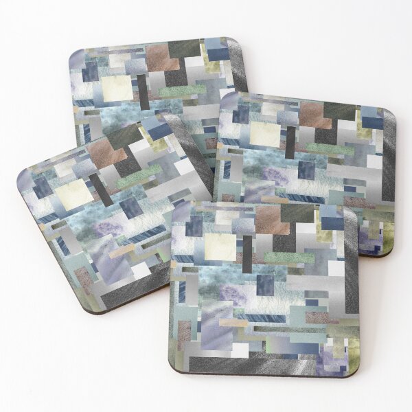 Item preview, Geometrical Watercolor In Gray Decorative Blocks IV designed and sold by Irina Sztukowski.
