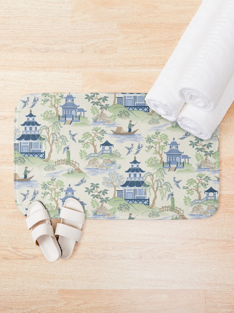 Alternate view of Chinoiserie Bath Mat