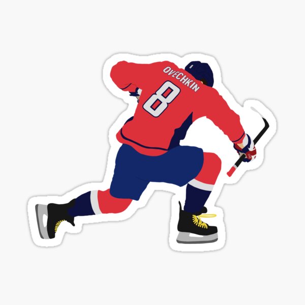Download Alex Ovechkin Funny Pose Number 8 Wallpaper