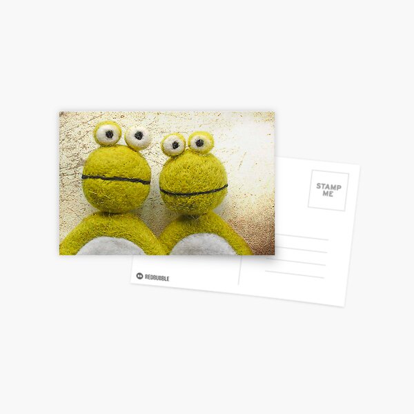 Frogs Postkarte