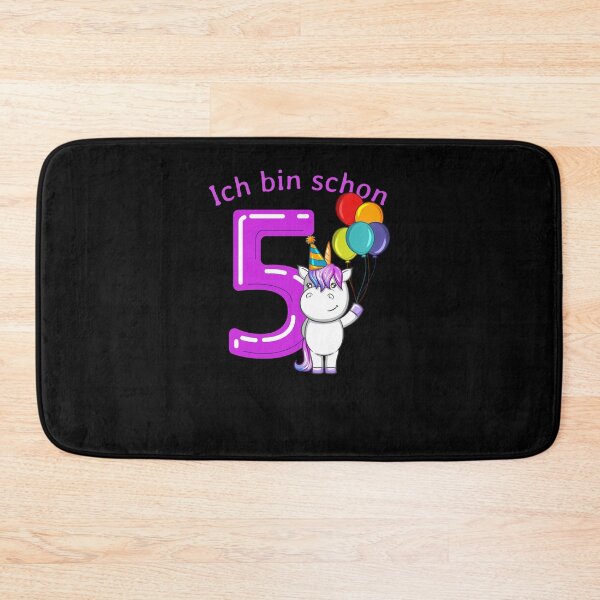 Item preview, 5 years unicorn birthday designed and sold by Weilichesmag.