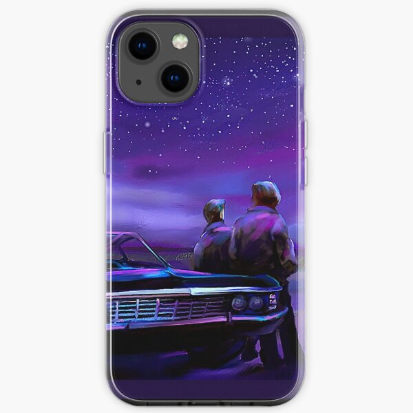 Impala Nights- Sam and Dean iPhone Soft Case