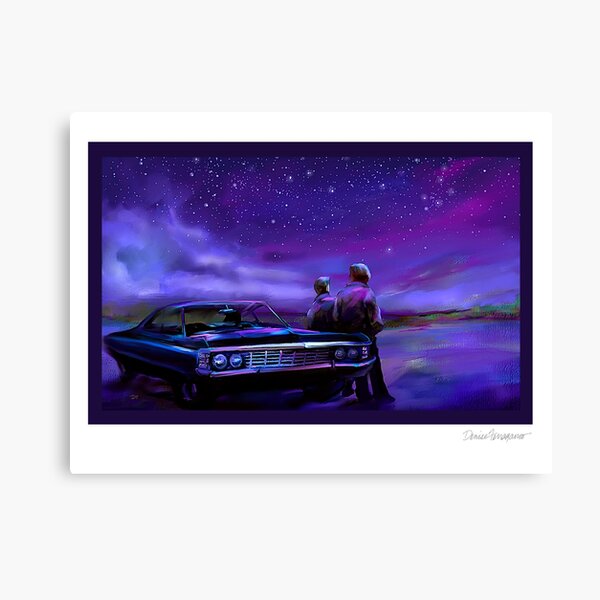 Item preview, Impala Nights- Sam and Dean designed and sold by artsydenise.