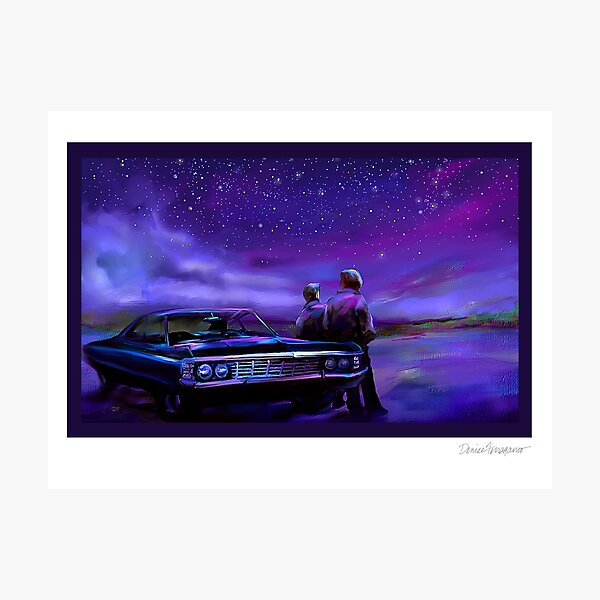 Item preview, Impala Nights- Sam and Dean designed and sold by artsydenise.