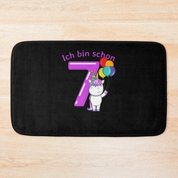 Item preview, 7 years unicorn birthday designed and sold by Weilichesmag.