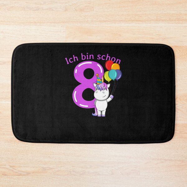 Item preview, 8 years unicorn birthday designed and sold by Weilichesmag.