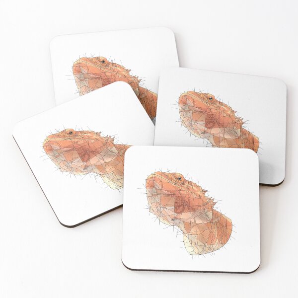 Item preview, Calcifer the Bearded Dragon designed and sold by Blacklightco.