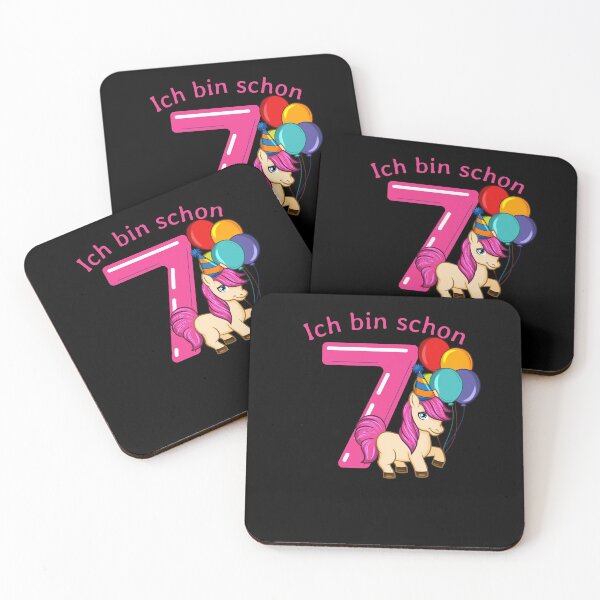 Item preview, 7 years pony birthday designed and sold by Weilichesmag.
