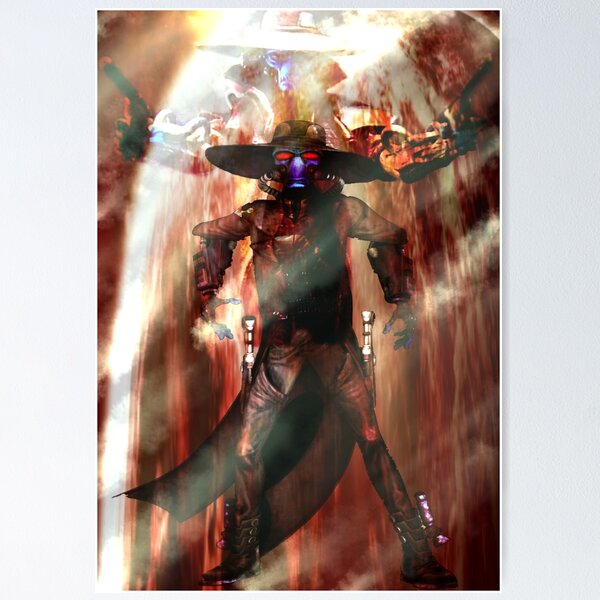 Item preview, Bounty Hunter Cad Bane designed and sold by Harmonious Art.