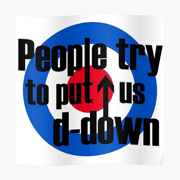 People try to put us d-down Póster