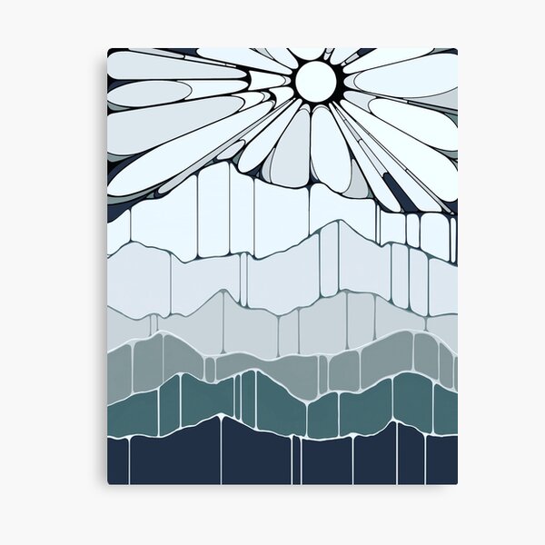 Mountain Sun Canvas Print