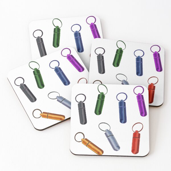 Item preview, Geocaching Multicolored Bison Tube Sticker Set designed and sold by emwheezie.