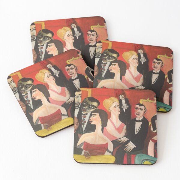 Item preview, Vegas Society after Max Beckmann by DARAZONA designed and sold by DARAZONA.