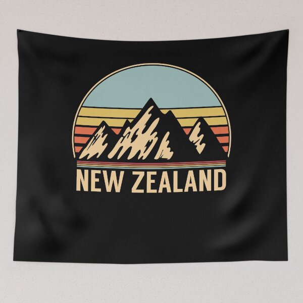 Artikelvorschau, New Zealand Vintage Backpacking Geschenk entworfen und verkauft von simplytldr.