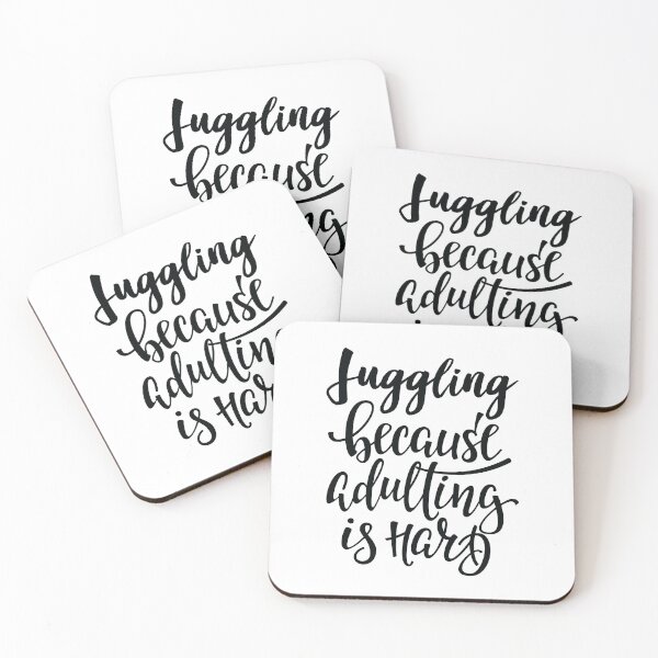 Item preview, Juggling Because Adulting Is Hard designed and sold by ProjectX23.