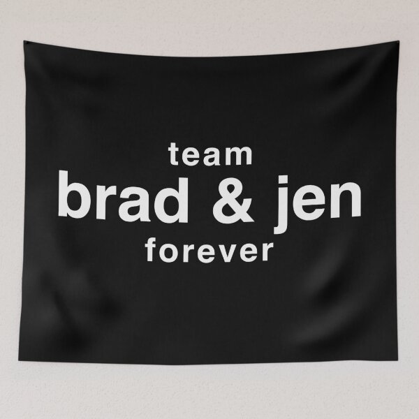 Item preview, BRAD & JEN WHITE TEXT designed and sold by aydapadi.