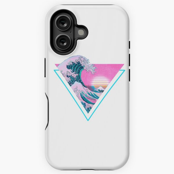 Item preview, Vaporwave Aesthetic Retro 80s 90s Great Wave designed and sold by CoitoCG.