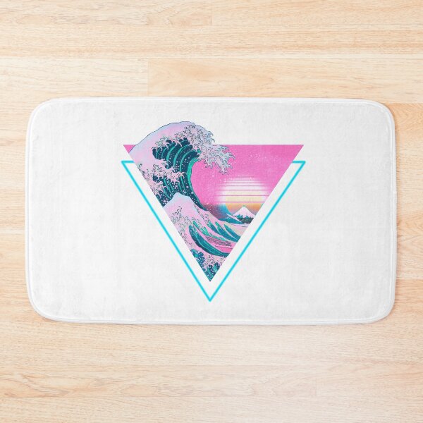 Item preview, Vaporwave Aesthetic Retro 80s 90s Great Wave designed and sold by CoitoCG.